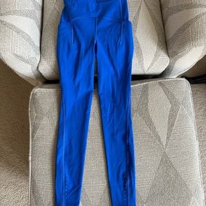 Lululemon royal blue leggings size 0